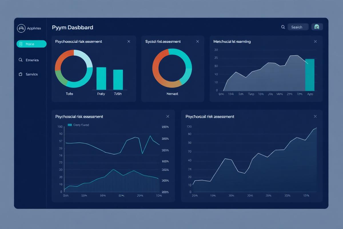 Dashboard de Astrolaboral Psicosocial